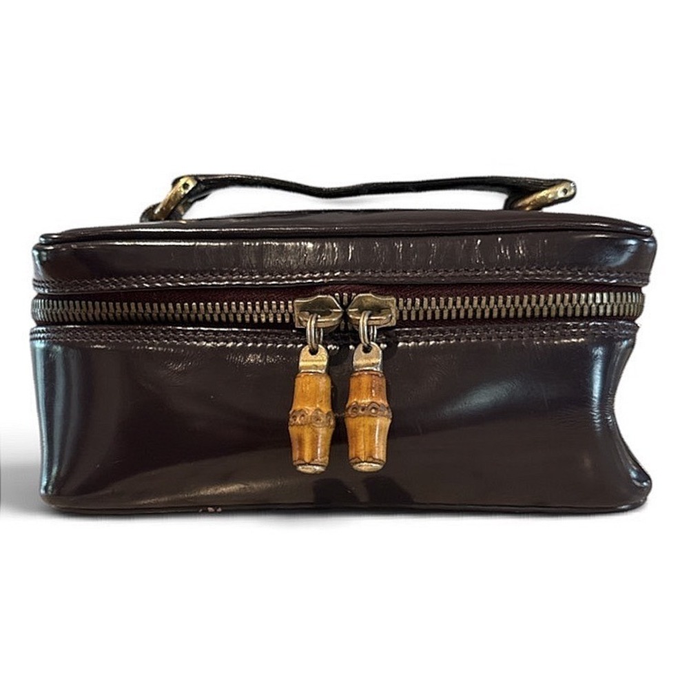 Gucci Vintage Patent Leather Vanity Case